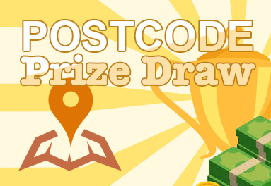 post code prize draw